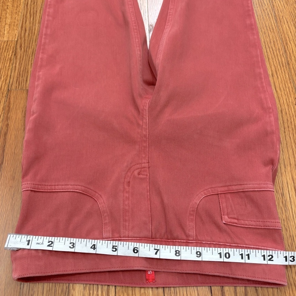 Spanx High Rise Coral Pull on ankle jeans W26 - Picture 10 of 16